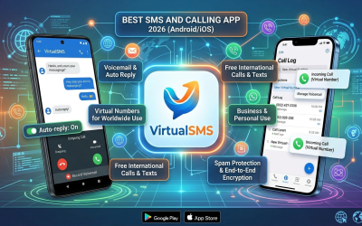 Best SMS and Calling App Android iOS (2026): VirtualSMS with Voicemail & Auto Reply